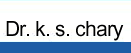 Dr. K.S.Chary